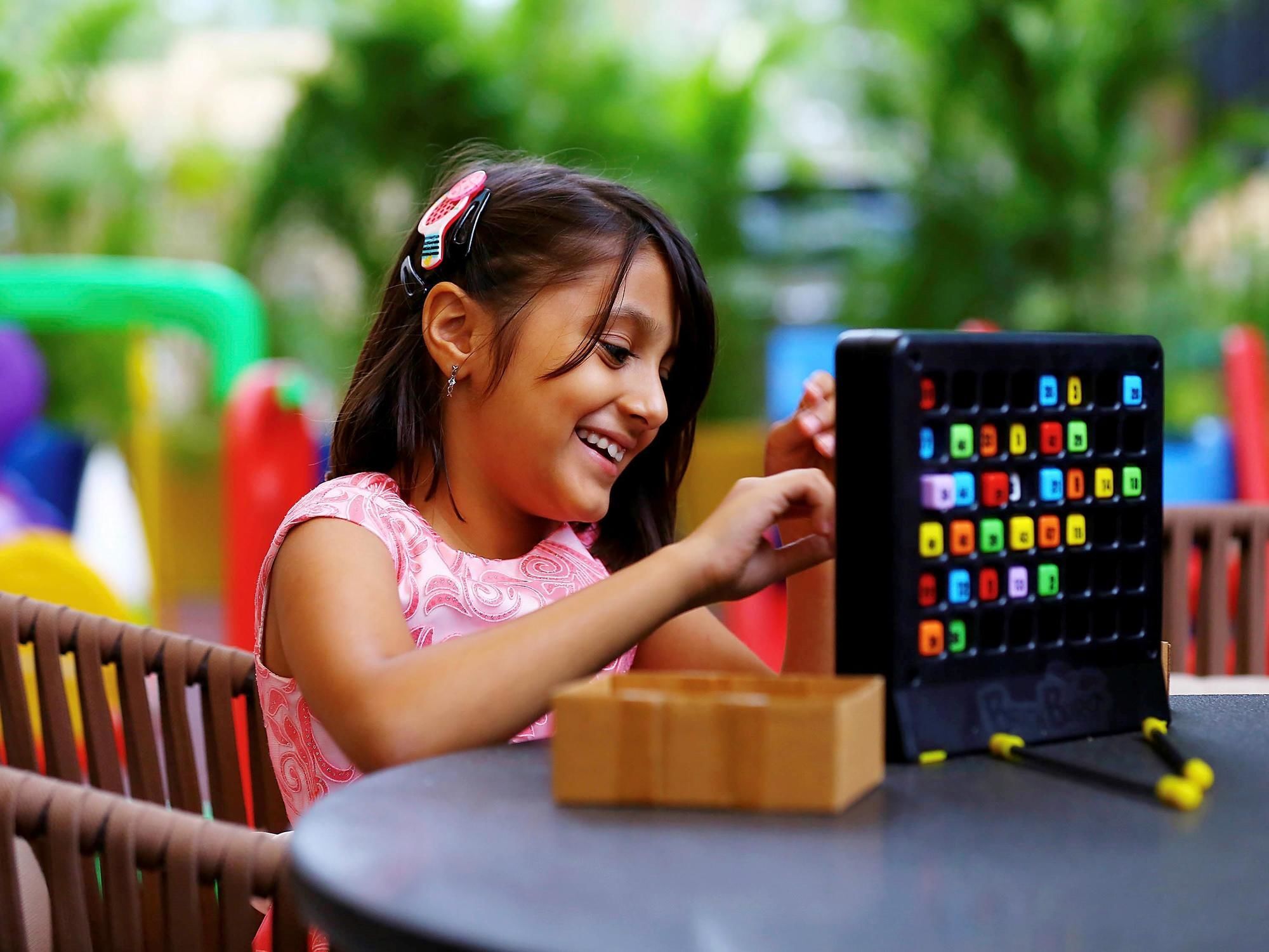 Grand Mercure Mysore - An Accor Brand Exterior foto A child playing with a tablet