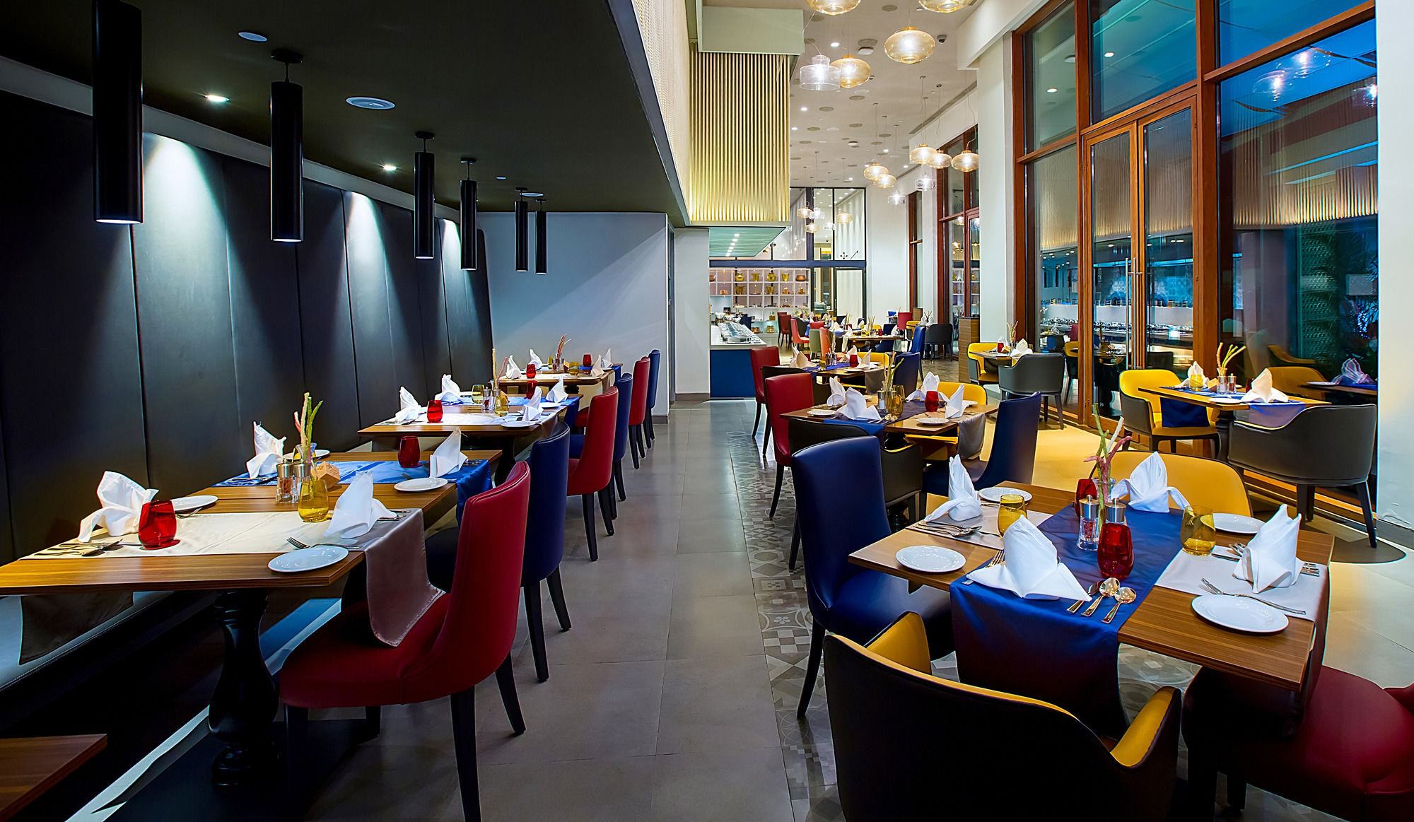 Grand Mercure Mysore - An Accor Brand Exterior foto The interior of the restaurant